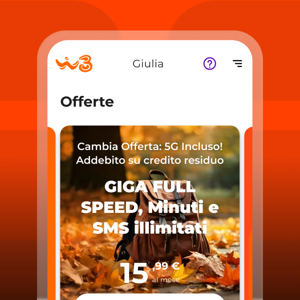 APP windtre - offerta - WINDTRE